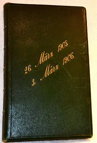 Hochzeitsalbum 1905/1906, mit Einladungen,Telegrammen,Sitzordnung,etc,München