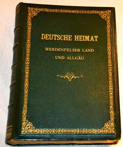 Grafik,Buch,Deutsche Heimat,Werdenfelser Land u.Allgäu,109 sign.Originalgrafiken