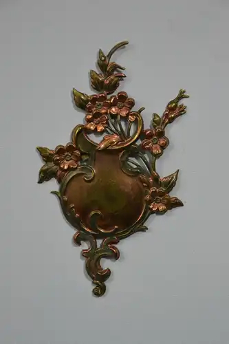 Zierornament für Türen oder Einrichtung, floral