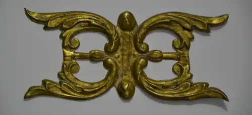 Ornament, Beschlag für Möbel, Messing, etwa 1870