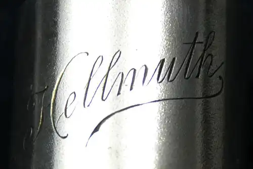 Serviettenring, Silber, Gravur "Hellmuth", ungestempelt
