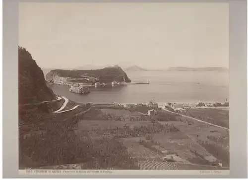 Photographie Umgebung von Neapel / Napoli, Nisida, Posilipo, Edizione Brogi