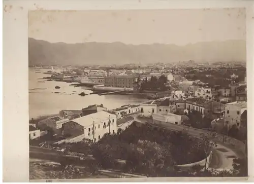 Photographie Panorama von Palermo, ca. 1890