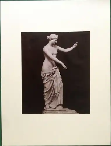 Photographie Marmorstatue „Venus von Capua“ im  Nationalmuseum Neapel, G. Sommer