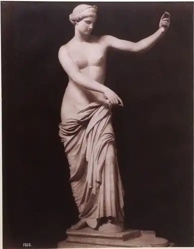 Photographie Marmorstatue „Venus von Capua“ im  Nationalmuseum Neapel, G. Sommer