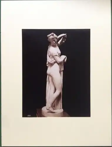 Photographie Marmorstatue „Venus callipyge“ im  Nationalmuseum Neapel, G. Sommer