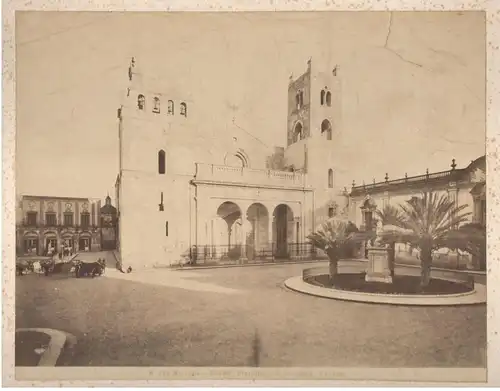 Photographie Kathedrale von Monreale von Giuseppe Incorpora, ca. 1880