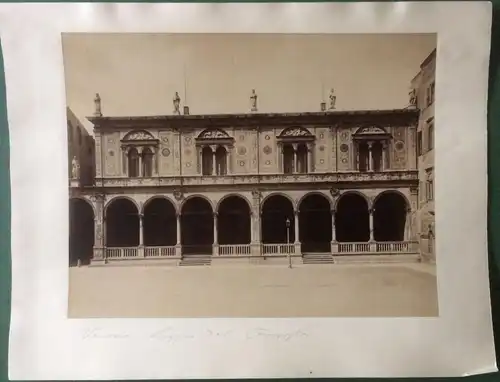 Photographie Verona - Palazzo del Consiglio, ca. 1880