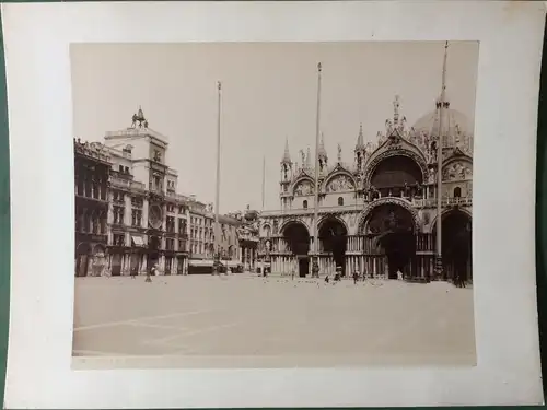 Photographie Venedig – Kirche San Marco, ca. 1890, Paolo Salviati