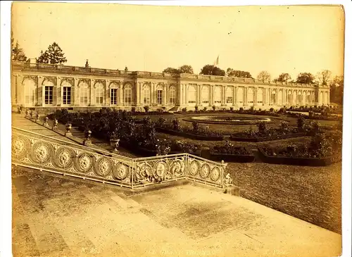 Versailles,Le Grand Trianon ,X.Phot,Fotografie,groß,ca 1880,Frankreich