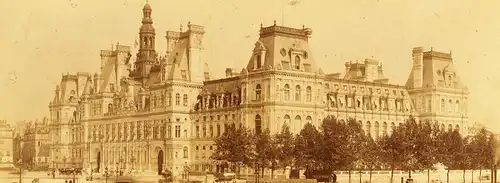 Paris L`Hotel de Ville ,X.Phot,Fotografie,groß,ca 1880,Frankreich