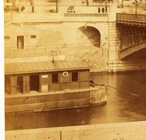 Paris L`Hotel de Ville ,X.Phot,Fotografie,groß,ca 1880,Frankreich