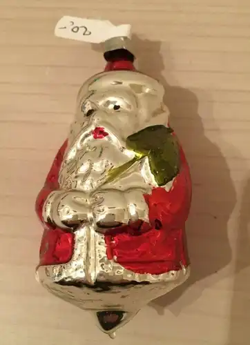 Baumschmuck,Weihnachtsmann,Glas,ca.1960,zum Aufhängen