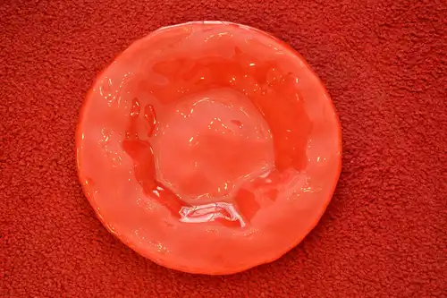 Teller, Glasteller, gewellt, Izabel Lam, 20 cm Durchmesser, 6 Stück