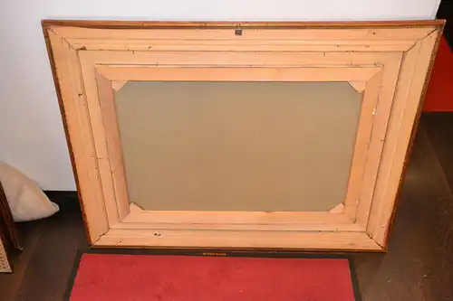 Gemälde,Öl a.Leinwand,Blumen und Obst,signiert,ca.1970