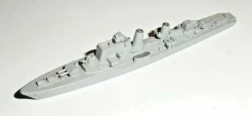 Schiffsmodell Zerstörer „HALLAND-KL“ aus Metall