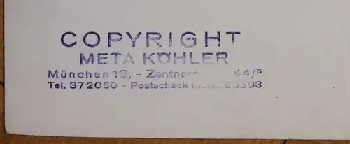 Originalphotographie  Staatsbesuch Königin Elisabeth München 1965 , Meta Köhler