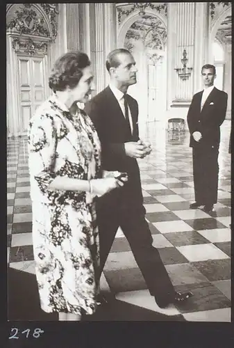 16 Originalphotogr.  Staatsbesuch Königin Elisabeth München 1965 , Meta Köhler