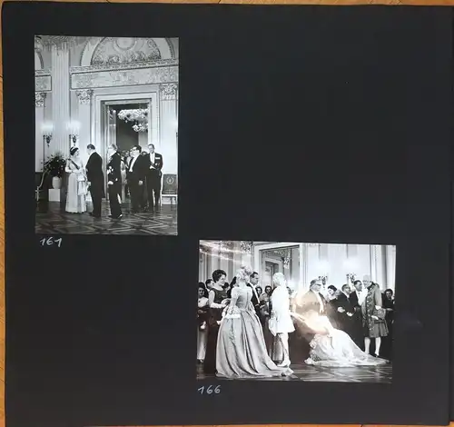 16 Originalphotogr.  Staatsbesuch Königin Elisabeth München 1965 , Meta Köhler