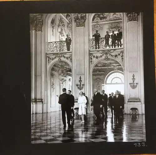 16 Originalphotogr.  Staatsbesuch Königin Elisabeth München 1965 , Meta Köhler