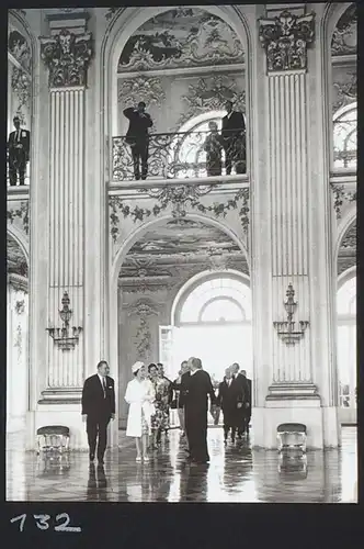 16 Originalphotogr.  Staatsbesuch Königin Elisabeth München 1965 , Meta Köhler