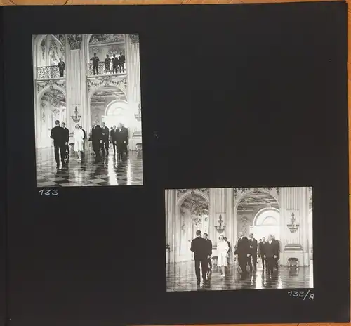 16 Originalphotogr.  Staatsbesuch Königin Elisabeth München 1965 , Meta Köhler