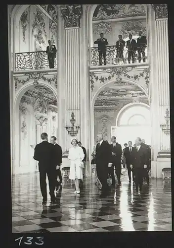 16 Originalphotogr.  Staatsbesuch Königin Elisabeth München 1965 , Meta Köhler