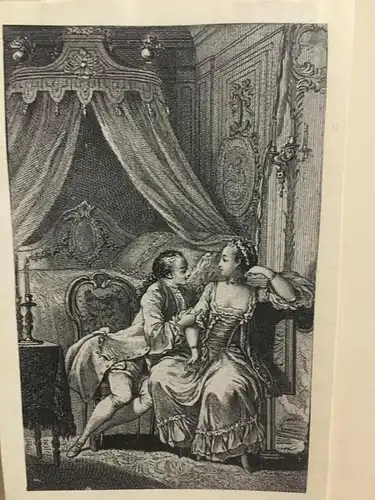 Kupferstich,Illustration n. Charles Eisen zu Tales & Novels,Jean de La Fontaine