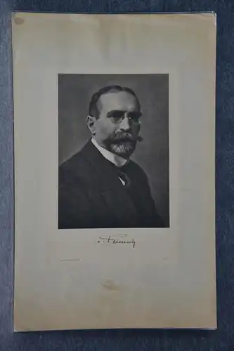 Lithografie, Portrait, Georg von Breuning, etwa 1930