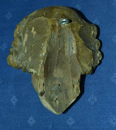Engelskopf,Holz,geschnitzt,alpenländisch,wohl Mitte 18. Jhdt,