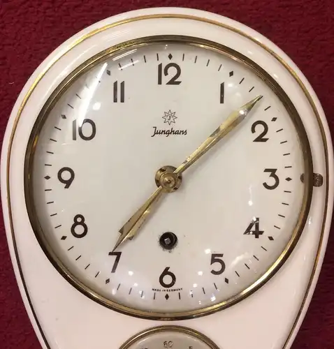 Wanduhr von Junghans, 1950 defekt