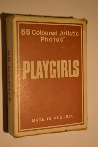 Spielkarten, Playgirls, 55 Karten, Piatnik, Wien 1970