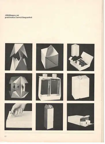 Ausgabe "Packungsdesign",Staatl.Hochschule f.bildende Künste Hamburg,Drupa 1967