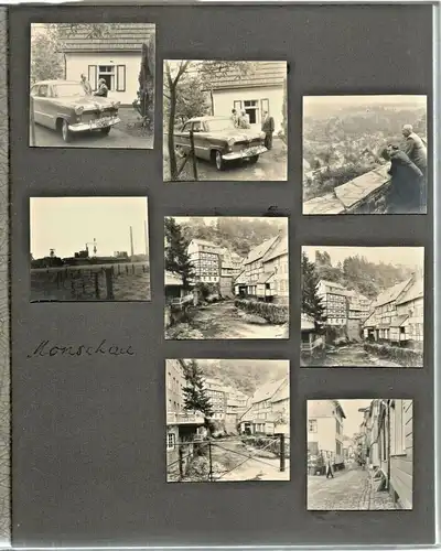 Photoalbum von Gert Mähler aus dem Jahr 1955