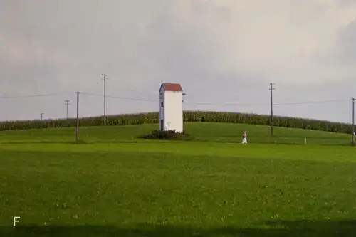 Fotografie, Stromhäuschen bei Ebersberg, Bayern