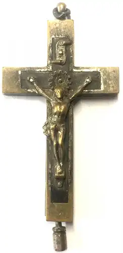 Reliquienkreuz aus Altötting, 19.Jahrhundert, gefüllt