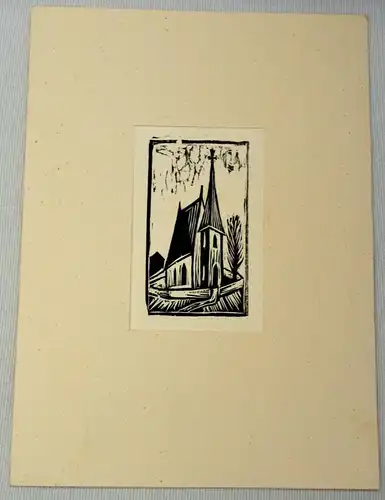 Holzschnitte,5 St,Weihnachten,Monogrammiert W.K., wohl um 1920