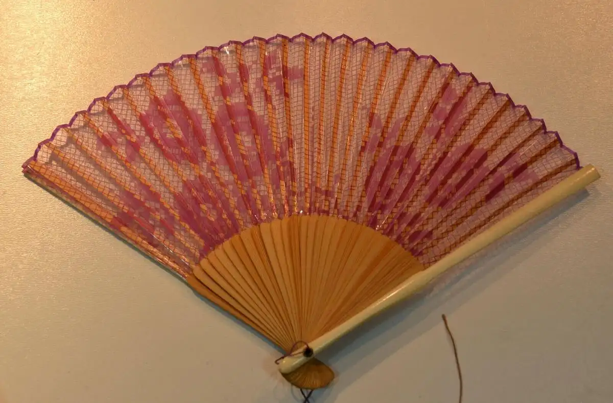 Zwei Fächer,Set,um 1920,guter Zustand mit Originalschachtel