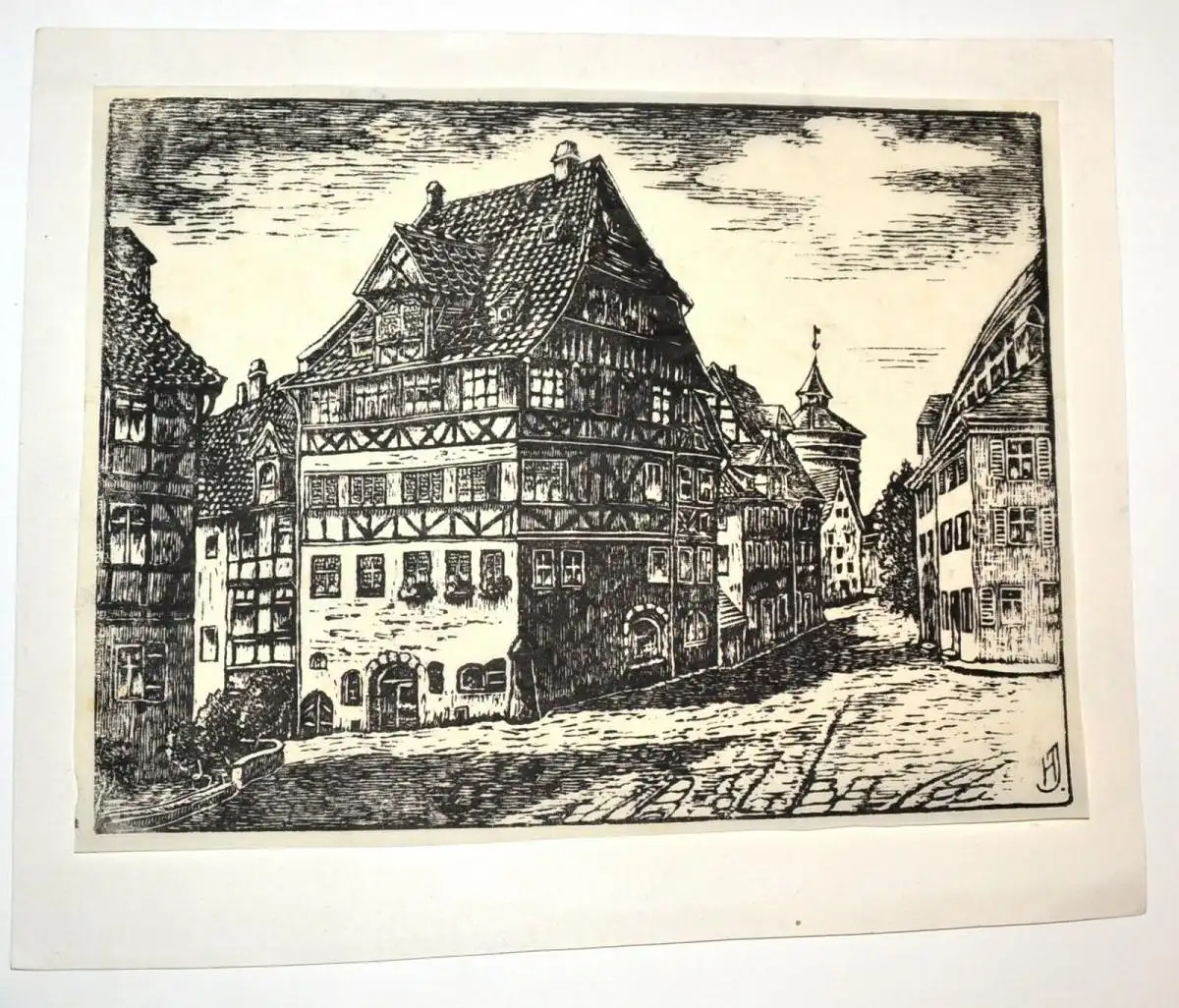 Holzschnitt,Dürerhaus,Nürnberg