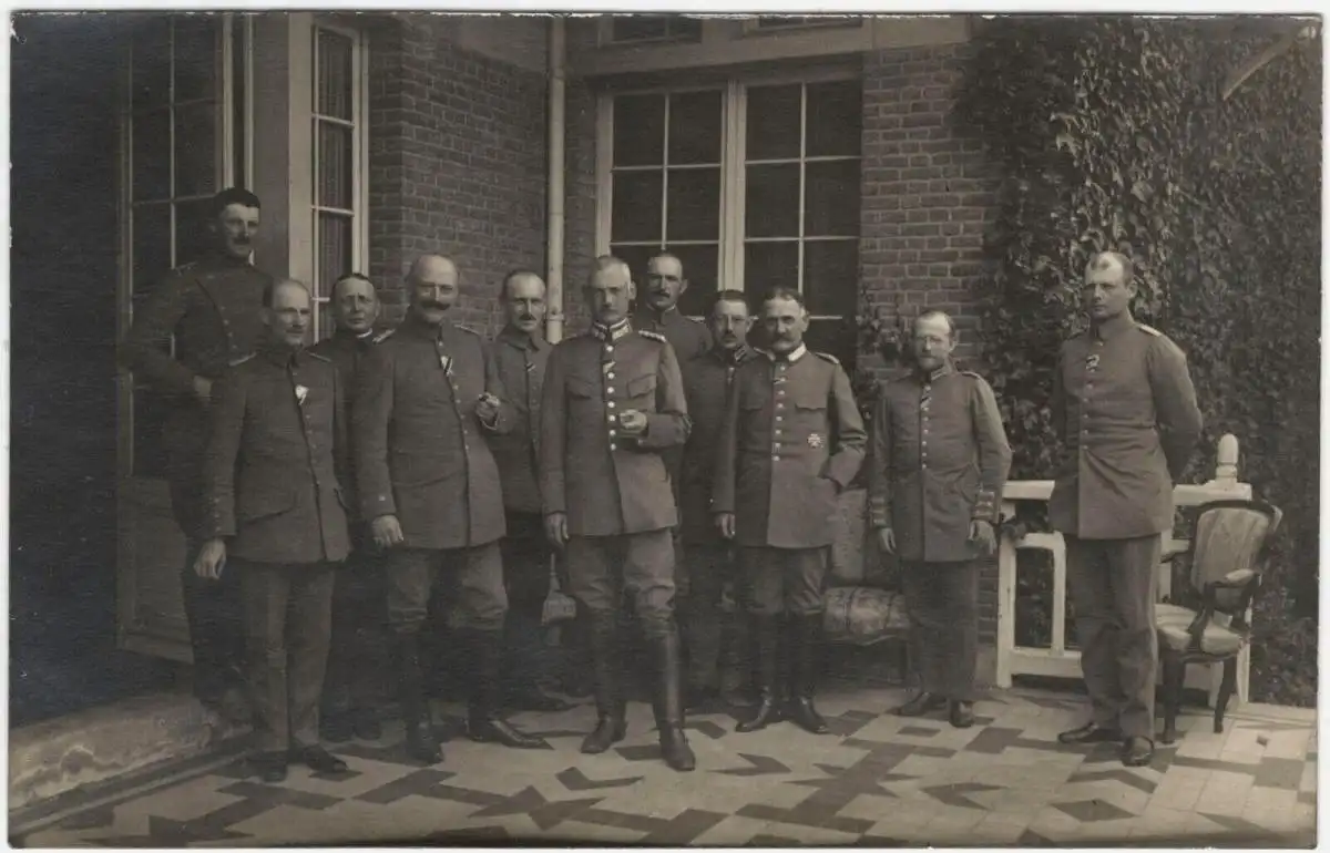 Photographie 1. Weltkrieg: Kronprinz Rupprecht von Bayern