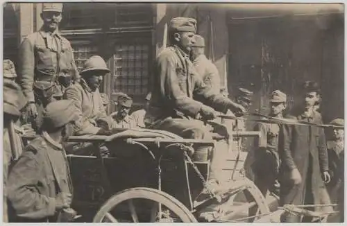 Photographie 1. Weltkrieg: Gefangennahme von Fabio Filzi am 11. Juli 1916