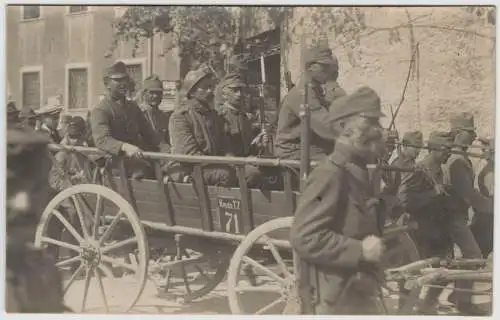 Photographie 1. Weltkrieg: Gefangennahme von Cesare Battisti am 11. Juli 1916