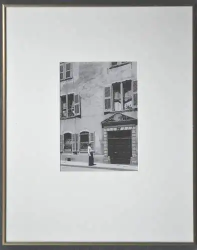 Fotografie, Haus in Italien, etwa 1960