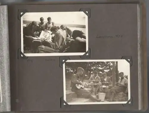 Kleines Photoalbum mit 47 Aufnahmen, 1910er – 1930er Jahre