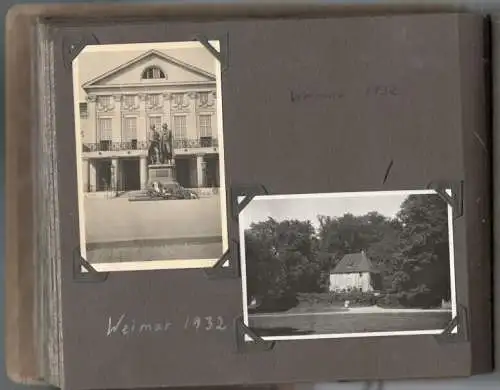 Kleines Photoalbum mit 47 Aufnahmen, 1910er – 1930er Jahre