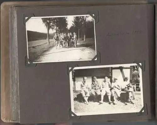 Kleines Photoalbum mit 47 Aufnahmen, 1910er – 1930er Jahre