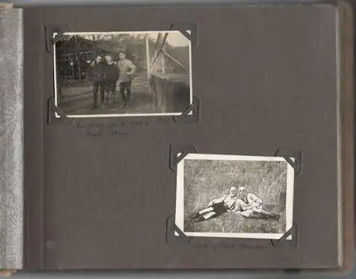 Kleines Photoalbum mit 47 Aufnahmen, 1910er – 1930er Jahre