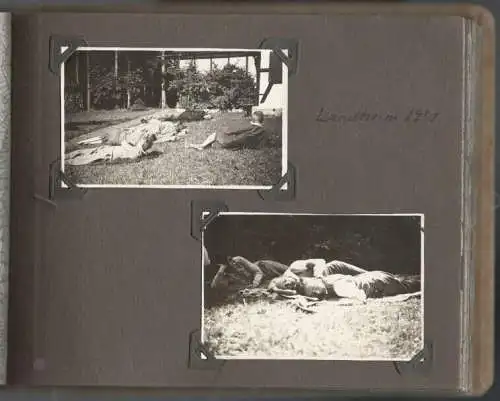 Kleines Photoalbum mit 47 Aufnahmen, 1910er – 1930er Jahre