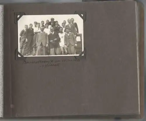 Kleines Photoalbum mit 47 Aufnahmen, 1910er – 1930er Jahre