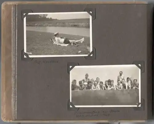 Kleines Photoalbum mit 47 Aufnahmen, 1910er – 1930er Jahre